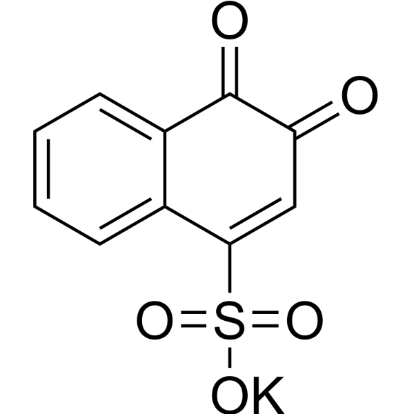 Potassium 1,2-naphthoquinone-4-sulphonate 5908-27-0